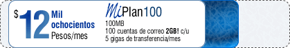 Hosting Colombia MiPlan100