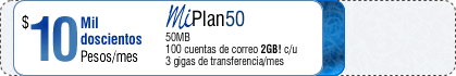 Hosting Colombia MiPlan50